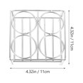 thumbnail image 3 of Soportes crucibles Labs Crucibles Rack Crucibles Soporte de soporte de soporte crisol, 3 of 5