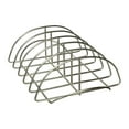 thumbnail image 1 of Kamado Joe Stainless Steel Rust Proof Dishwasher Safe Portable Grilling Rib Rack, 1 of 5