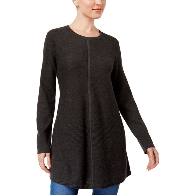 Style & Co. Suéter sólido para mujer, negro, PL