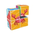 thumbnail image 1 of Montessori Cubes Building Blocks Block Educational Plastic Puzzle Matching Block for Ages 3 Years and up Children Kids Boys Girls vida marina, 1 of 9