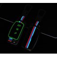 thumbnail image 5 of Zinc Alloy Car Key Cover, Folding Key Shell 3 Buttons (matte Color) (1 Pc), 5 of 5