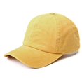 thumbnail image 4 of Gorra de béisbol ahuecada con cola de caballo para mujer, sombreros de lavado, sombrero de Sol de caza de mezclilla, algodón, deportes al aire libre, visera de etiqueta Simple, gorra informal, 4 of 4