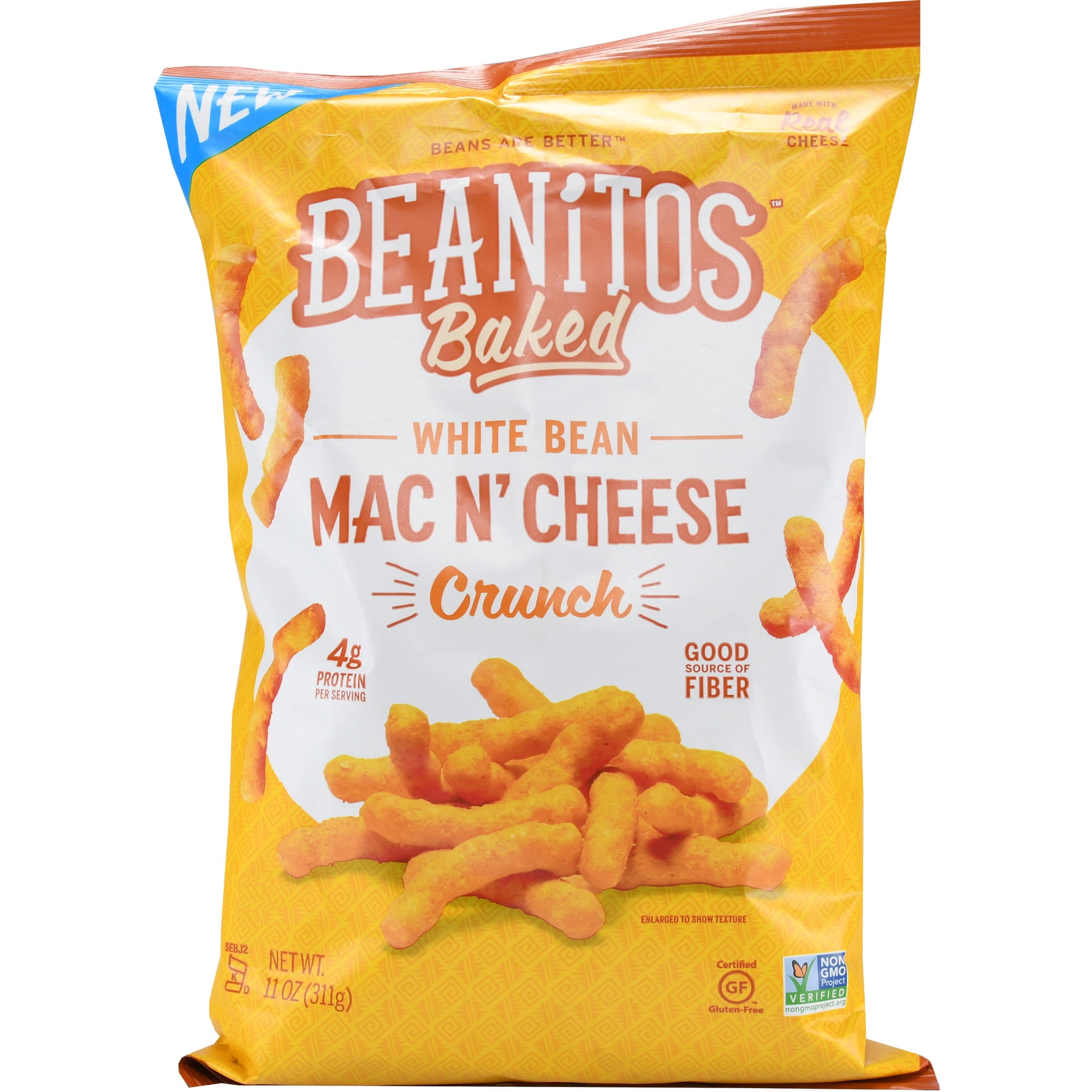Beanitos Baked Mac N Cheese Crunch, 11 Oz.