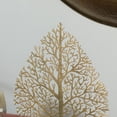 thumbnail image 5 of 11" x 16" Gold Metal Tree Sculpture, by DecMode, 5 of 10