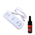thumbnail image 2 of UV Resin and UV Lamp Kit DIY Fast Curing UV Clear Hard Resin for Making Jewelry durable Making Jewelry Handicrafts Epoxy Resin crafts UV Resin and UV Lamp Kit Clear Hard 3W  Blue, 2 of 2