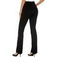 thumbnail image 2 of GFDYREE Pantalon Habillé Bootcut Extensible pour Femmes, 2 of 6