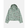 thumbnail image 5 of Wonder Nation Girls Floral Print Bubble Jacket, Sizes 4-18 & Plus, 5 of 10