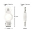 thumbnail image 4 of Remplacement de Chargeur pour Apple Watch Portable Type-C Chargeur Sans Fil USB Remplacement pour iWatch Ultra Series, 4 of 8