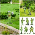 thumbnail image 1 of Fiudx Divertida Estatua de Resina, Diseño de Fotógrafo Dentista Vaquero, Color Verde Vibrante, Artesanía Duradera, Decoración para Jardín y Oficina, Regalo Único para Cualquier Ocasión, 6 X 3 X 12 Pu, 1 of 2