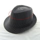 thumbnail image 2 of Sombrero de verano retro a rayas para hombre y mujer, con circunferencia de 56-58 cm, para exteriores, protector solar, estilo jazz, 2 of 5
