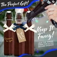 thumbnail image 6 of Nevlers 16 oz Amber Swing Top Glass Beer Bottles (Pack of 12) | Includes Funnel, Brush, Shrink Wrap, Paper Tags and Marker, 6 of 9