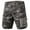 Gray, variant on COSFO Cargo Men's Shorts Camouflage Green Comfort Waist Casual Shorts Work with Multi-Pocket Loose Shorts