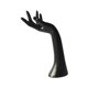 thumbnail image 2 of Organizador de anillos, almacenamiento para el hogar, escaparate, decoración de habitaciones, collar, modelo de mano Negro, 2 of 9