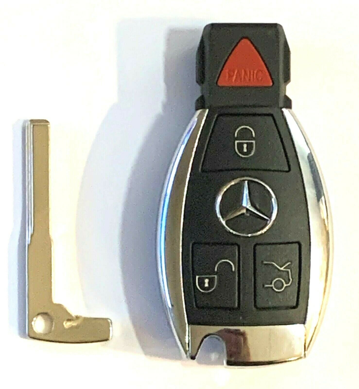 Mercedes Benz 1997-2014 / 4-Button Fobik Key / IYZ-3312 NEC & BGA VLS
