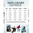 thumbnail image 4 of Flygo Men's Casual Fleece Sherpa Lined Hoodie Winter Warm Pullover Hooded Sweatshirt(Black-XL) .., 4 of 6