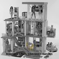 thumbnail image 3 of Piezas de recambio para Barbie Dreamhouse Playset Barbie 2 sillas amarillas de plástico, 3 of 3