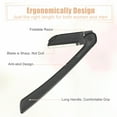 thumbnail image 4 of Unique Bargains 6pcs Eyebrow Razor for Women Foldable Facial Razor Stainless Steel Eyebrow Trimmer Leveling Tool Black, 4 of 7