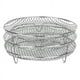 thumbnail image 2 of Rejilla para Freidora de Aire de 8 Pulgadas y 3 Rejilla Apilable Rejilla para Asar Rejilla Redonda de Acero Inoxidable para el Hogar Cocina Horno Cocina, 2 of 5