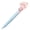 E, variant on VKLU Retractable Fountain Pen, Extra Fine 0.38mm EF Nib, Sakura Pink Click Ink Pen with Novelty Clip for Campus Notes and Creative Planners