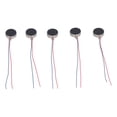 thumbnail image 4 of 50 motores vibratorios de 12 mm × 3,4 mm, 3 V, alta precisión, alta resolución, baja vibración y bajo ruido, minimotor de CC de botón plano., 4 of 14
