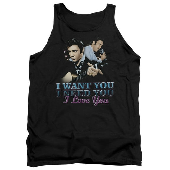Elvis Presley - I Want You - Tank Top - Small