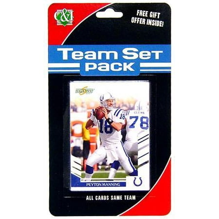 NFL 2007 Score Football Cards Indianapolis Colts Team (Best App For Nfl Scores)