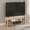 White, variant on Furinno TURN-N-TUBE 3-Tier LED No Tools TV Stand for TV up to 50 Inch. White