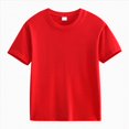 thumbnail image 5 of TOWED22 Kids Boys T-Shirts Short Sleeve Crew Neck Tees Print Tops(Red,7-8 Y), 5 of 8