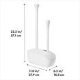 thumbnail image 3 of OXO Good Grips Hideaway Toilet Brush and Plunger Combination Set, 3 of 5
