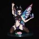 thumbnail image 2 of Figura DE ACCIÓN DE Demon Slayer de 24cm, modelo de figura de Kochou Shinobu Kimetsu No Yaiba Kamado Tanjirou Rengoku Kyoujurou Gong Bohan LED, 2 of 2