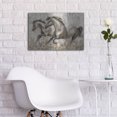 thumbnail image 5 of Luxe Metal Art 'Running Horses' by Silvia Vassileva, Metal Wall Art, 24" x 16", 5 of 8