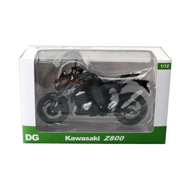 Modelo de motocicleta de campo traviesa de carreras de aleación Kawasaki Ninja Z800, juguete de Metal de simulación, modelo de motocicleta de calle, regalo para niños, 1/12