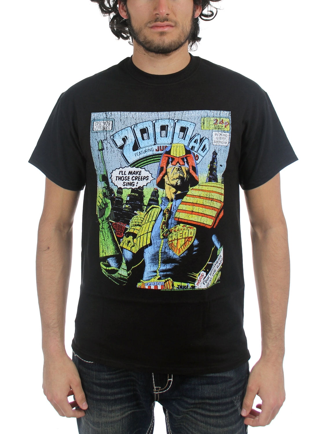 judge dredd i am the law shirt