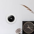 thumbnail image 3 of OUNONA Housse de Thermostat Universelle Protection Blanche pour Propriétaires 1Ensemble, 3 of 8