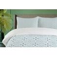 thumbnail image 4 of Ambesonne Orient Duvet Cover Set, Oriental Moroccan Art, 2-Calking, Pale Blue, 4 of 7