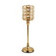 thumbnail image 1 of Candelabro de metal de cristal, centro de mesa, candelabro de banquete de boda dorado, soporte de mesa para el hogar, decoración de regalo, L Inevent HA008318-03B, 1 of 6