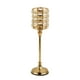 thumbnail image 1 of Candelabro de metal de cristal, centro de mesa, candelabro de banquete de boda dorado, soporte de mesa para el hogar, decoración de regalo, L kenally HA008318-03B, 1 of 6
