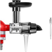 Masticating Juicer Attachment for Kitchen aid Stand Mixers, Masticating Juicer Accessories,Slow Juicer Attachment for All Models Kitchenaid Mixers and Cuisinart