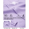 thumbnail image 3 of COOFANDY Mens Dress Shirts Long Sleeve Casual Button Down Shirts Regular Fit Formal Business Shirts, 3 of 7