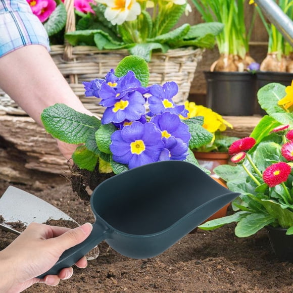Milisten Herramienta De Jardinería Verde Plástica Para Excavar En Espacios Estrechos Y Trasplante