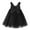 Black, variant on ZHOGXU Toddler Girls Sleeveless Butterfly Tulle Suspenders Dress Dance Party Princess Dresses Clothes，Black，12-18 Months