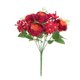 thumbnail image 1 of Ramo de flores artificiales de seda | Arreglo de rosas y peonías para decoración del hogar, centros de mesa para bodas, decoración de escritorios, decoración de fiestas, 1 of 6