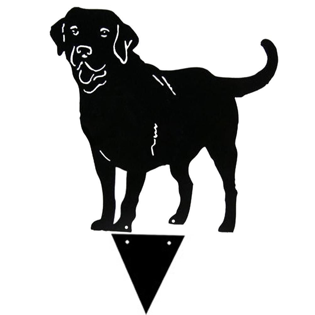 Piquet De Jardin Décoratif En Forme De Chien - Signalisation Amusante Pour Pelouse - Acrylique Durable - Décoration Extérieure Style Ferme