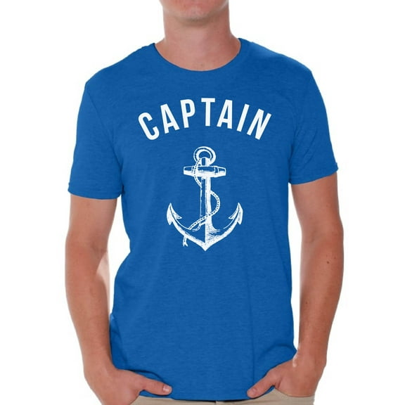 Awkward Styles Marine Clothing Collection Mister Captain T Shirt Captain Shirt for Men Sea Tshirt for Him Sea Lovers Gifts Sea Themed Party Cute Gifts for Sailor Captain Clothes for Dad