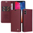 thumbnail image 1 of Funda para iPhone XS MAX Estuche de Cuero PU Tipo Cartera con Ranuras para Tarjetas y Cierre Magnético, 1 of 5
