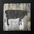 thumbnail image 2 of Lewis, Sheldon 15x15 Black Modern Framed Museum Art Print Titled - Fresh Local Beef, 2 of 5