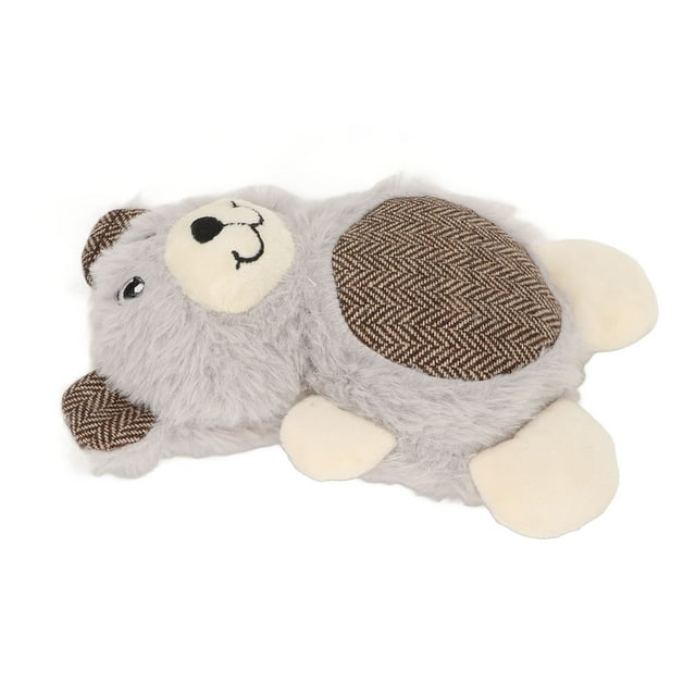 Dog Plush Dog Toy Squeaky Soft Teeth Cleaning Interactive Cute Stuffed Pet Chewing Toy For Small Medium Dogs