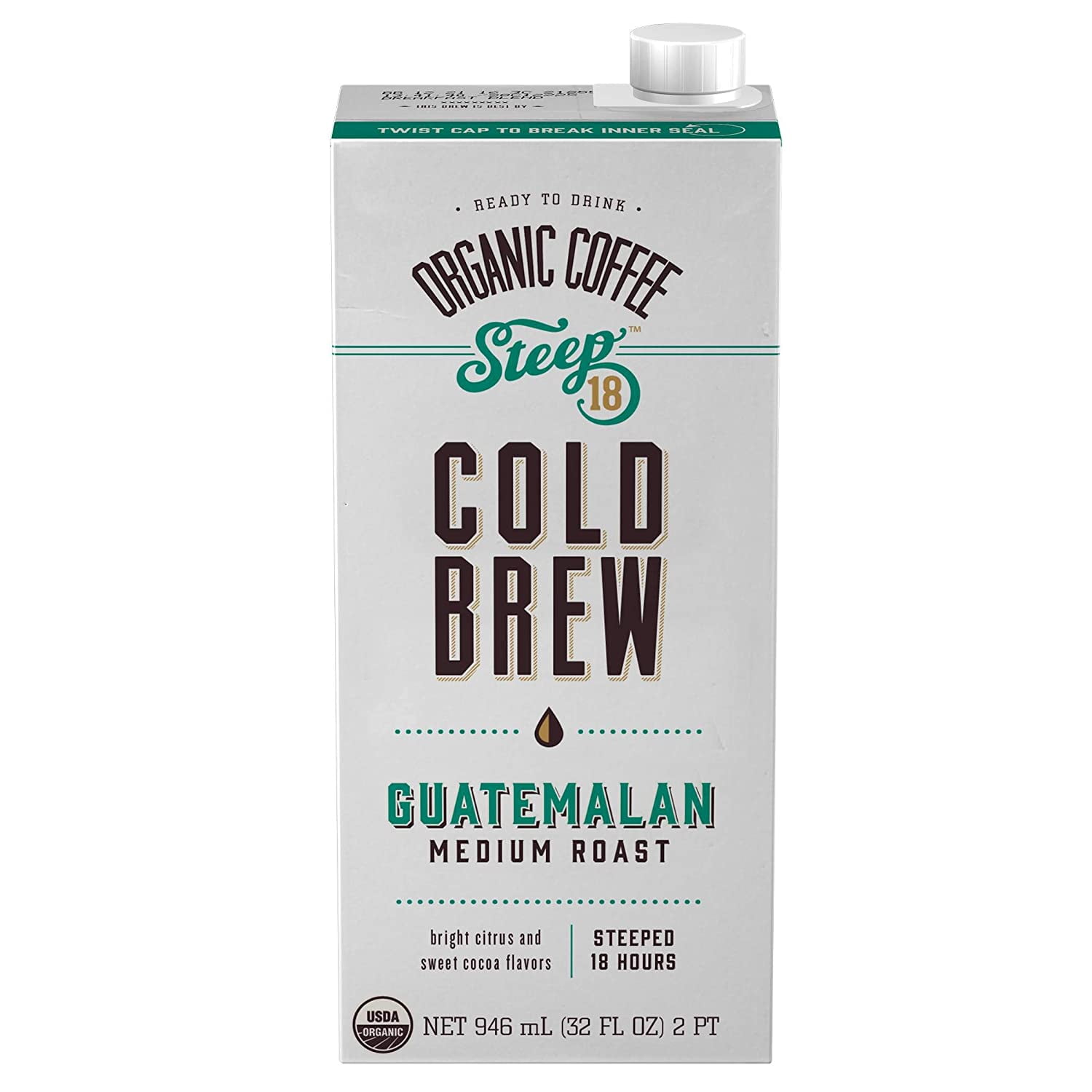 64 oz Cold Brew Coffee Concentrate - Guatemala – Nautilus Roasting