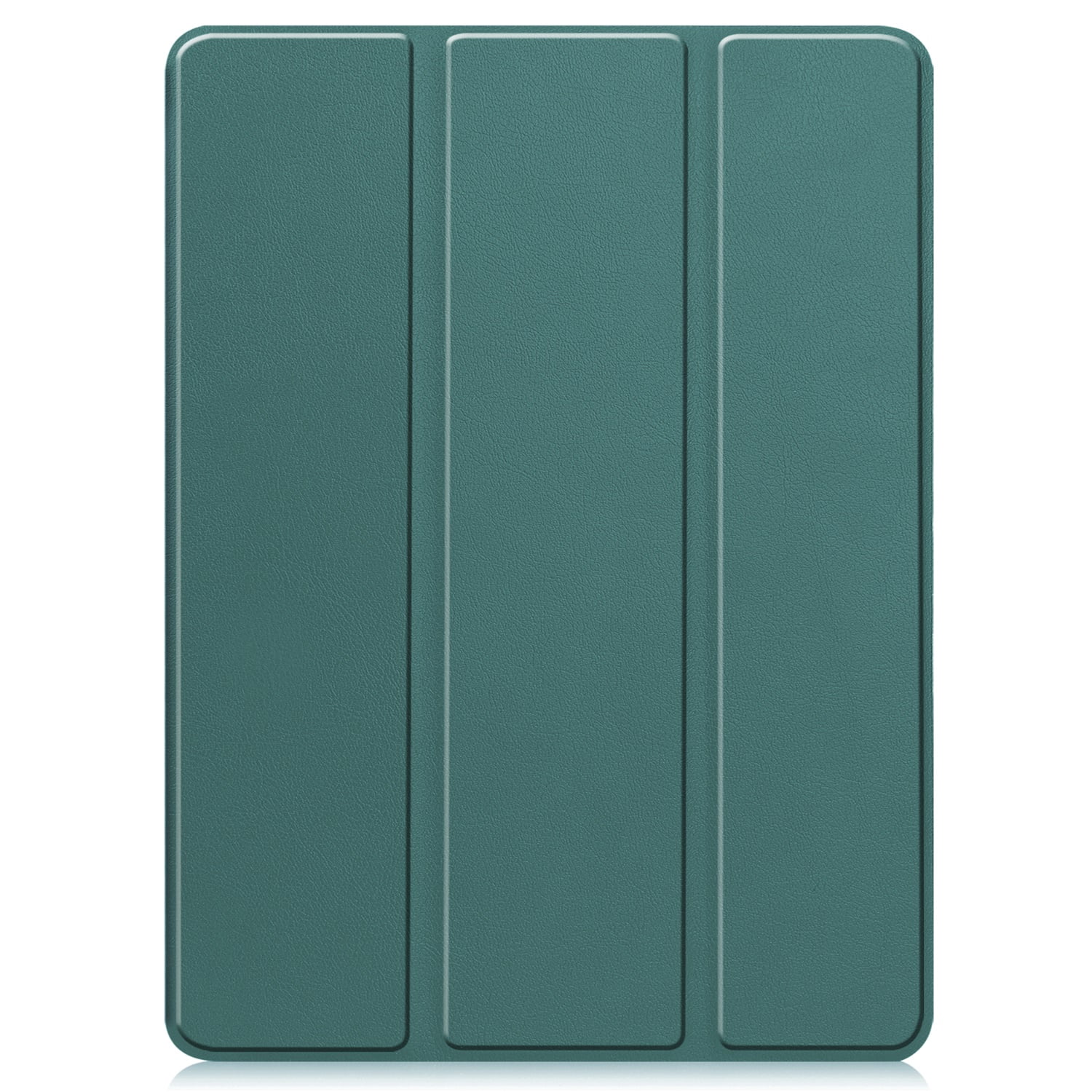 SaniMore for Apple iPad Pro 13 (2024) Case, Auto Sleep/Wake, PU Leather Case with Tri-Fold Kickstand & Pencil Holder Shockproof Protective Cover for Women Men, Darkgreen