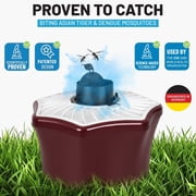 Biogents Mosquitaire Outdoor Mosquito Trap with Attractant, Effective Against Asian Tiger Mosquitoes and Dengue